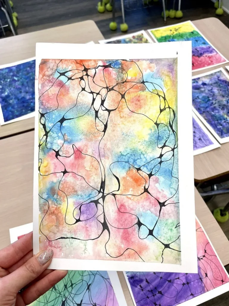 What Is Neurographic Art? The No-Skill Way to Calm Your Nervous System 4 examples of neurographic art
