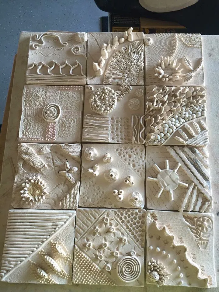 Clay Texture Tiles