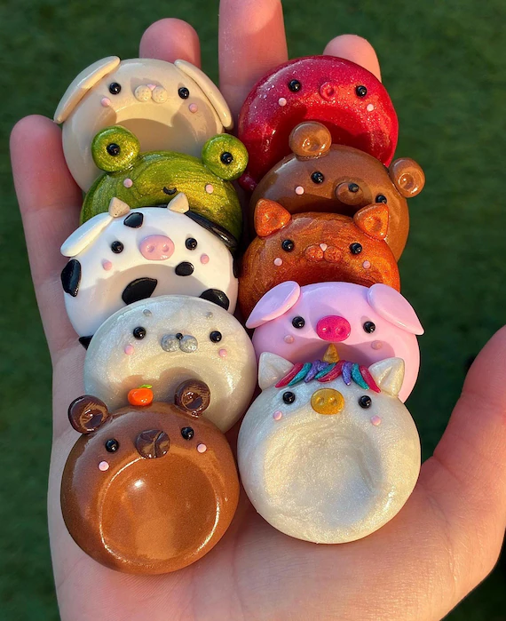 Clay Worry Stones