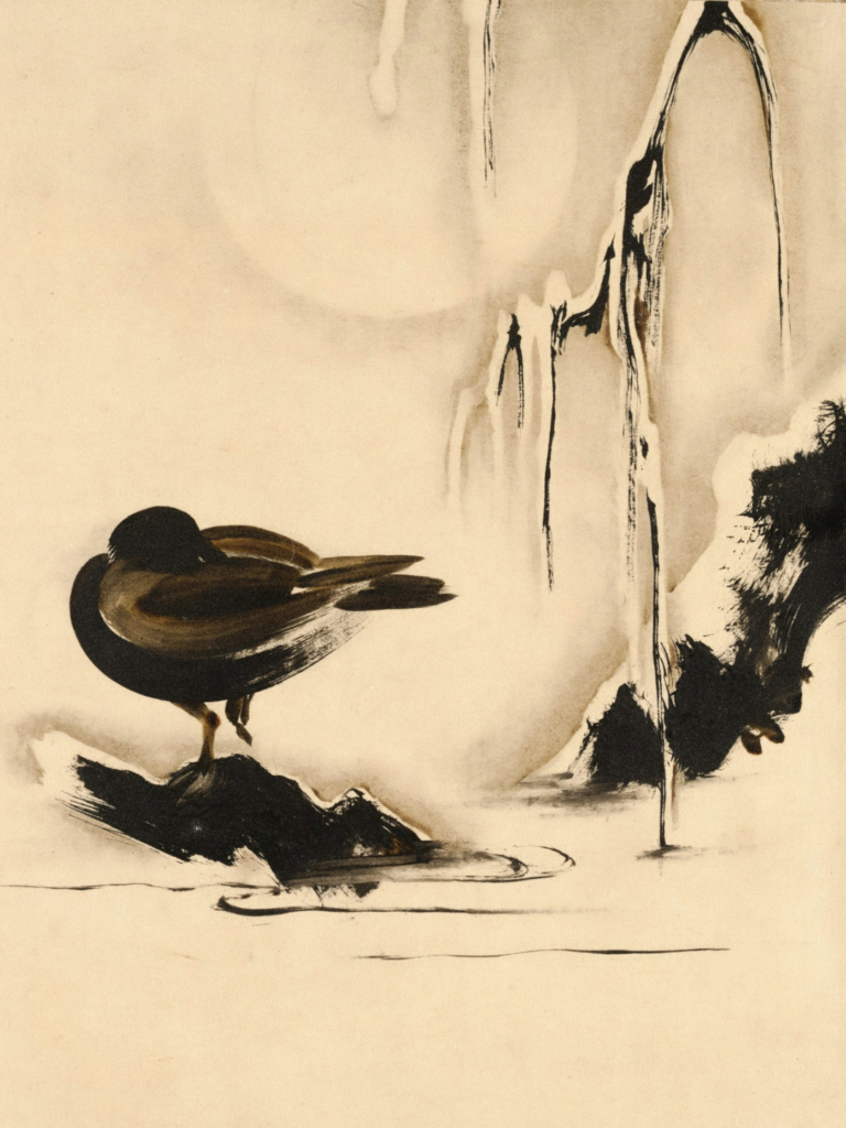 How Sumi-e Ink Painting Can Help With Mindfulness and Presence 6 sumi e ink painting 5